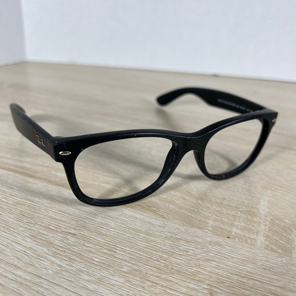 Ray-Ban RB2132 New Wayfarer 622 Sunglasses Black Rubber Frames Only 55-18-145